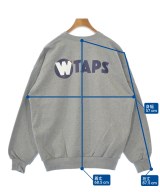WTAPS（ダブルタップス）スウェット グレー サイズ:02(M位) メンズ/2200634987281