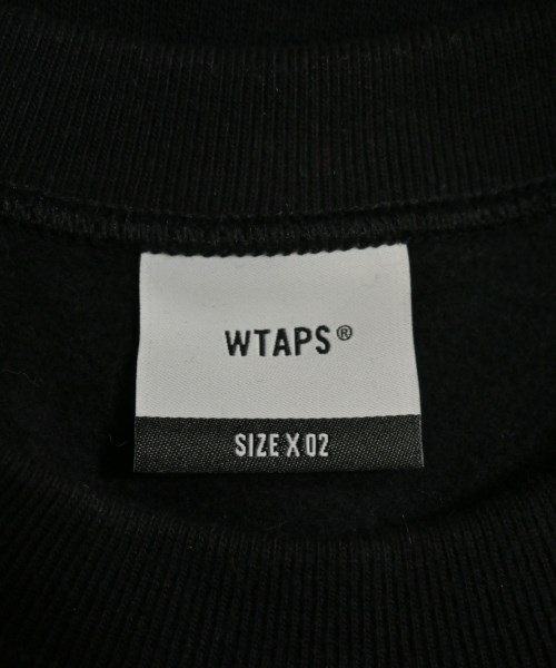 WTAPS（ダブルタップス）スウェット 黒 サイズ:02(M位) メンズ/2200634987298