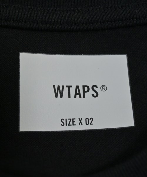WTAPS（ダブルタップス）Tシャツ・カットソー 黒 サイズ:02(M位) メンズ/2200634987380