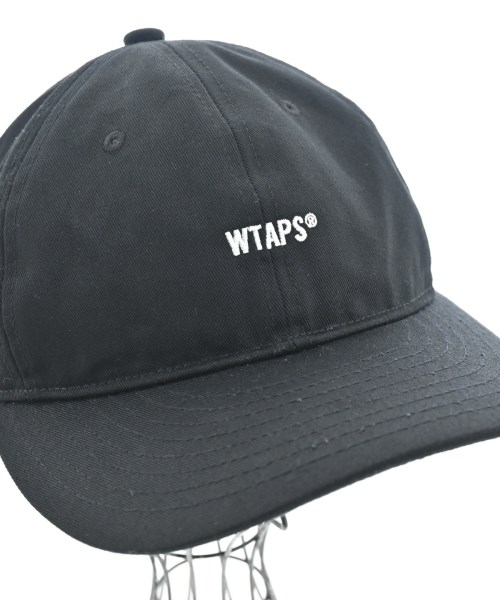WTAPS（ダブルタップス）キャップ 黒 サイズ:- メンズ/2200634987533