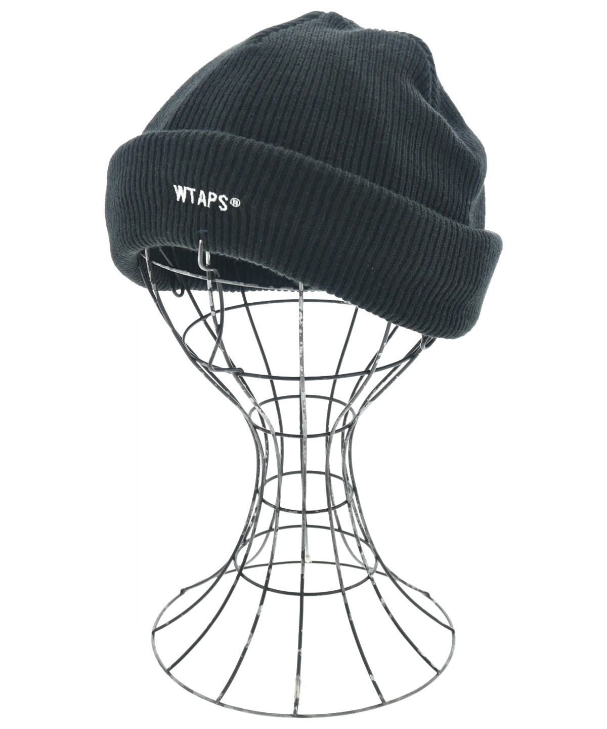 WTAPS（ダブルタップス）ニットキャップ・ビーニー 黒 サイズ:- メンズ