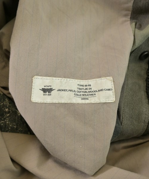 WTAPS（ダブルタップス）ミリタリーブルゾン カーキ サイズ:-(XL位) メンズ/2200646531168