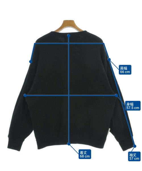 WTAPS（ダブルタップス）スウェット 黒 サイズ:3(L位) メンズ/2200637747011