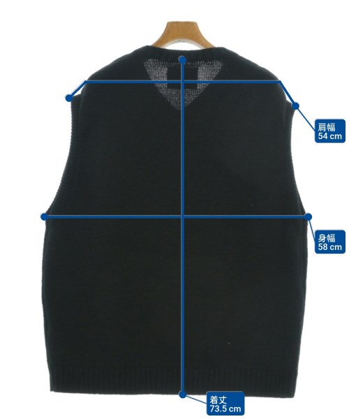 WTAPS（ダブルタップス）ベスト 黒 サイズ:03(L位) メンズ/2200647952023