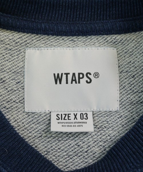 WTAPS（ダブルタップス）Tシャツ・カットソー 紺 サイズ:03(L位) メンズ/2200647952047