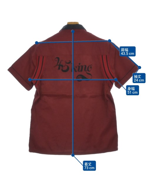 WTAPS（ダブルタップス）カジュアルシャツ 赤 サイズ:-(L位) メンズ/2200648878018