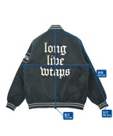 WTAPS（ダブルタップス）スタジャン 紺 サイズ:02(M位) メンズ/2200640321048