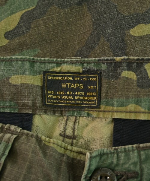 WTAPS（ダブルタップス）カーゴパンツ カーキ サイズ:02(M位) メンズ/2200640321062