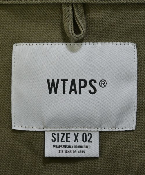 WTAPS（ダブルタップス）カジュアルシャツ カーキ サイズ:02(M位) メンズ/2200650704015