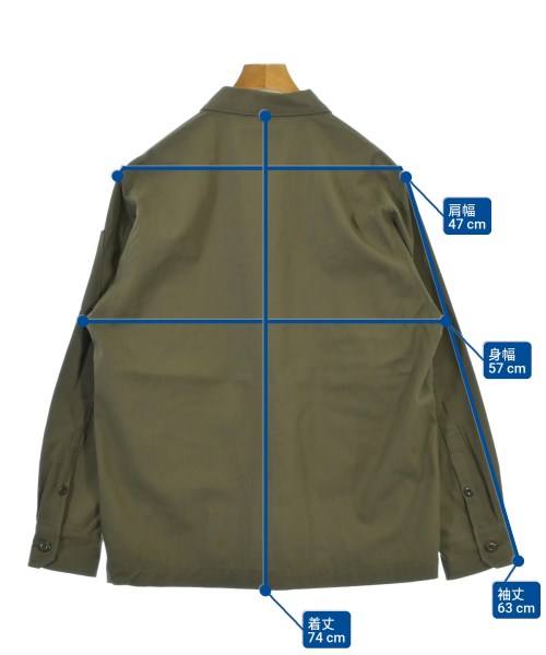 WTAPS（ダブルタップス）カジュアルシャツ カーキ サイズ:02(M位) メンズ/2200650704015