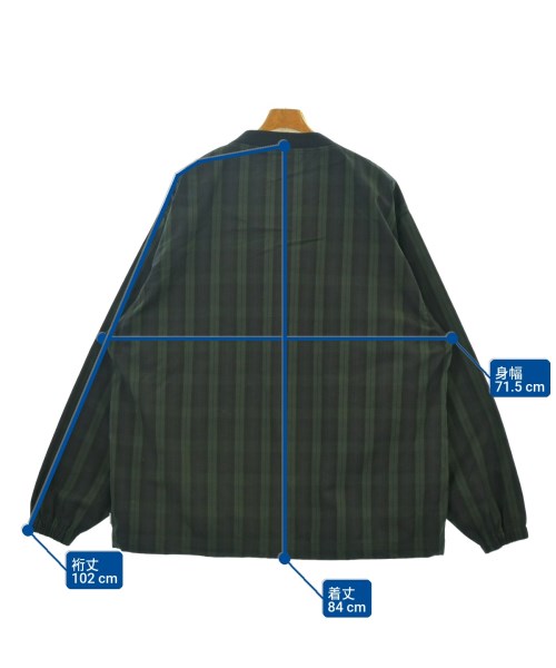 WTAPS（ダブルタップス）カジュアルシャツ 緑 サイズ:04(XL位) メンズ/2200650984028