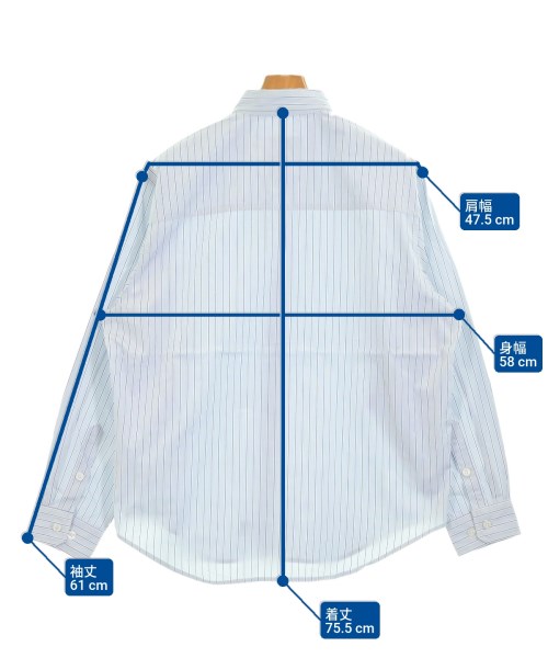 WTAPS（ダブルタップス）カジュアルシャツ 青 サイズ:2(M位) メンズ/2200651537018