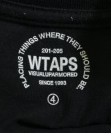 WTAPS（ダブルタップス）Tシャツ・カットソー 黒 サイズ:4(XL位) メンズ/2200644988056