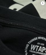 WTAPS（ダブルタップス）Tシャツ・カットソー 黒 サイズ:4(XL位) メンズ/2200644988056