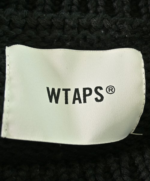 WTAPS（ダブルタップス）ニット・セーター 黒 サイズ:04(XL位) メンズ/2200652718041