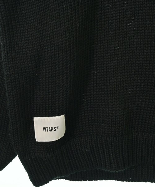 WTAPS（ダブルタップス）ニット・セーター 黒 サイズ:04(XL位) メンズ/2200652718041