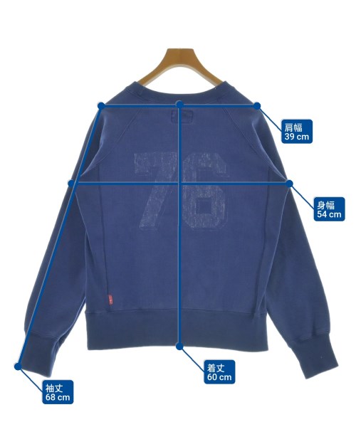 WTAPS（ダブルタップス）スウェット 青 サイズ:L メンズ/2200653758176