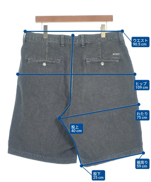 WTAPS（ダブルタップス）ショートパンツ グレー サイズ:04(XL位) メンズ/2200654231012