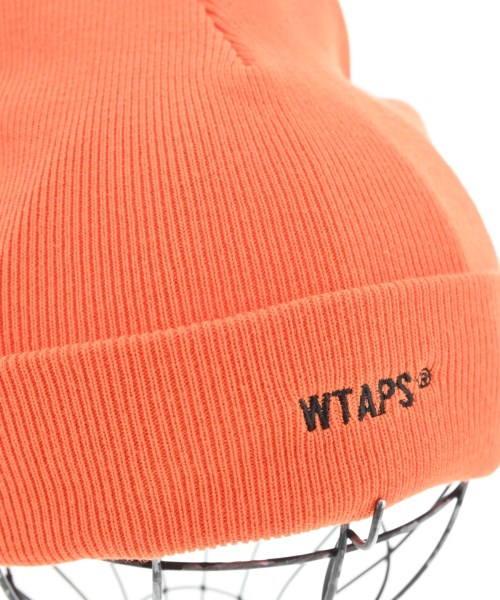 WTAPS（ダブルタップス）ニットキャップ・ビーニー オレンジ サイズ:0 メンズ/2200702028106