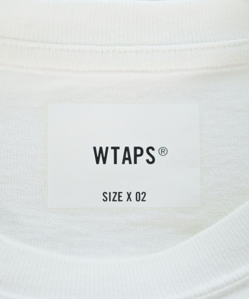 WTAPS（ダブルタップス）Tシャツ・カットソー 白 サイズ:02(M位) メンズ/2200703160034