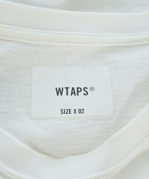WTAPS（ダブルタップス）Tシャツ・カットソー 白 サイズ:02(M位) メンズ/2200703160041
