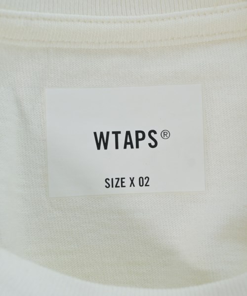 WTAPS（ダブルタップス）Tシャツ・カットソー 白 サイズ:02(M位) メンズ/2200703160058