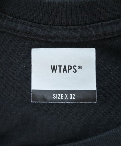 WTAPS（ダブルタップス）Tシャツ・カットソー 黒 サイズ:2(M位) メンズ/2200703294029