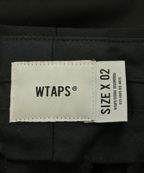 WTAPS（ダブルタップス）スラックス 黒 サイズ:02(M位) メンズ/2200703410030