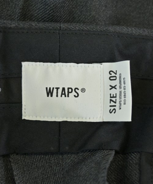 WTAPS（ダブルタップス）スラックス グレー サイズ:02(M位) メンズ/2200703410047