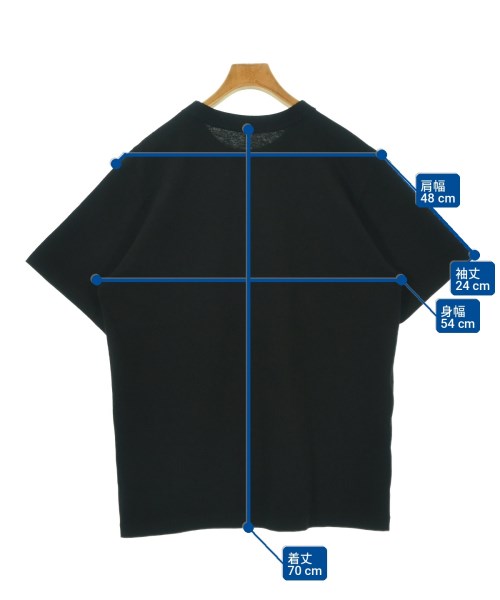 WTAPS（ダブルタップス）Tシャツ・カットソー 黒 サイズ:4(XL位) メンズ/2200704607040