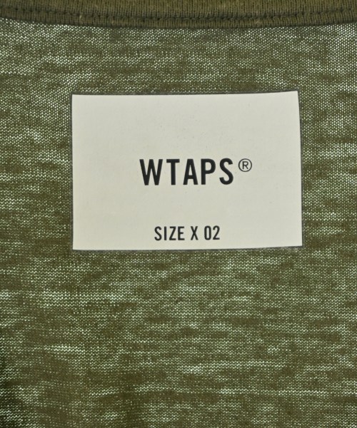 WTAPS（ダブルタップス）Tシャツ・カットソー カーキ サイズ:2(M位) メンズ/2200704607064