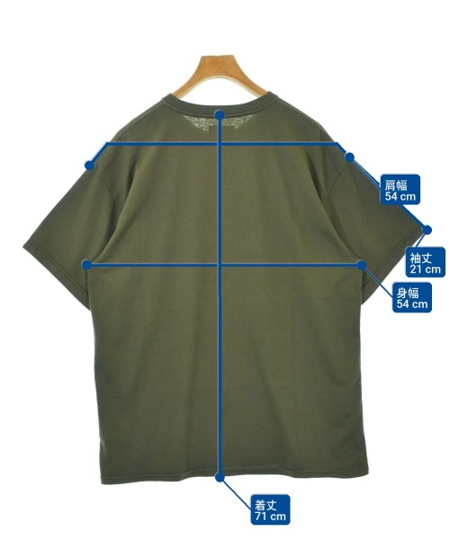 WTAPS（ダブルタップス）Tシャツ・カットソー カーキ サイズ:2(M位) メンズ/2200704607064