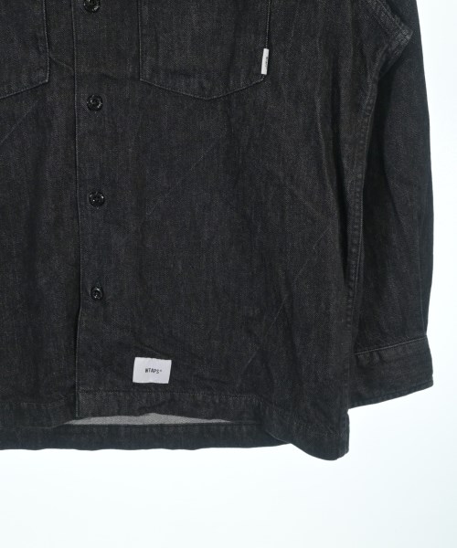WTAPS（ダブルタップス）カジュアルシャツ 黒 サイズ:2(M位) メンズ/2200705755030