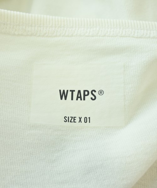 WTAPS（ダブルタップス）Tシャツ・カットソー 白 サイズ:01(S位) メンズ/2200705942034
