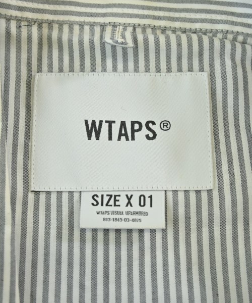 WTAPS（ダブルタップス）カジュアルシャツ グレー サイズ:01(S位) メンズ/2200706490039