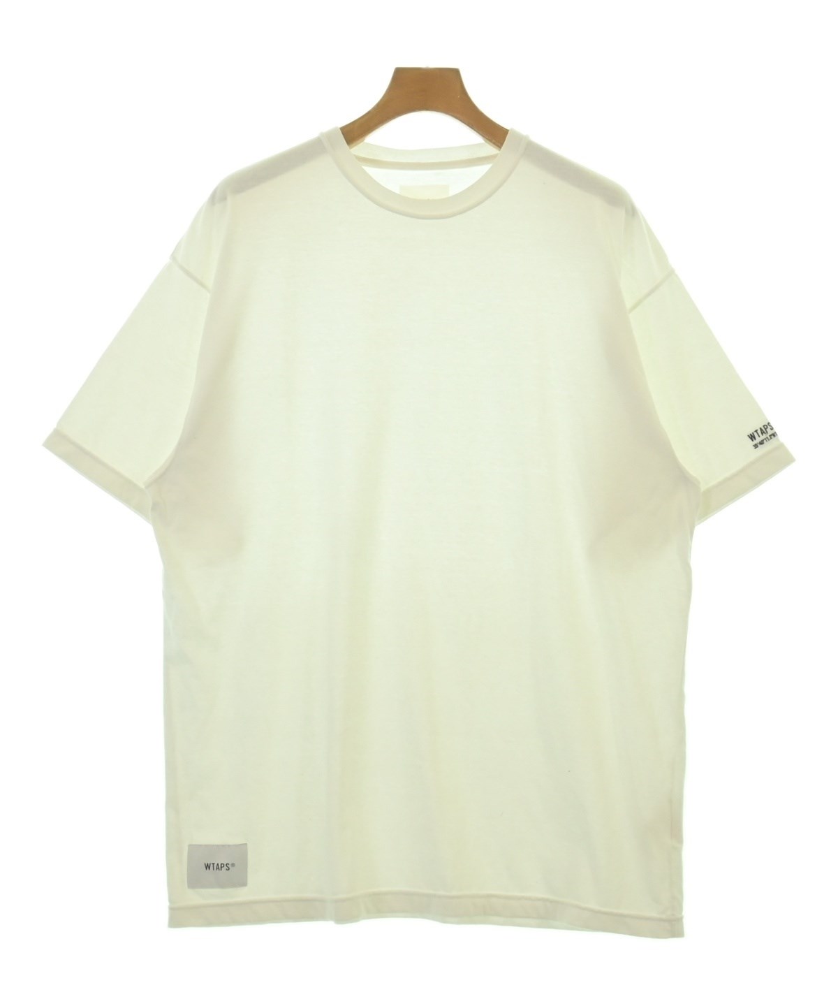 WTAPS（ダブルタップス）Tシャツ・カットソー 白 サイズ:4(XL位