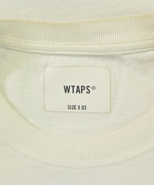 WTAPS（ダブルタップス）Tシャツ・カットソー 白 サイズ:3(L位) メンズ