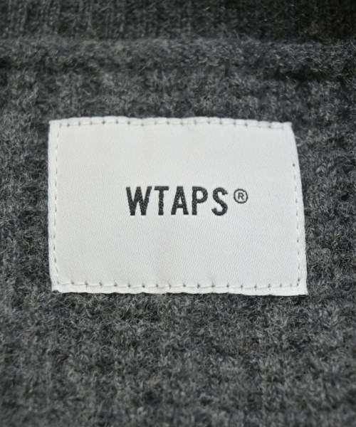 WTAPS（ダブルタップス）ニット・セーター グレー サイズ:01(S位) メンズ/2200707753102