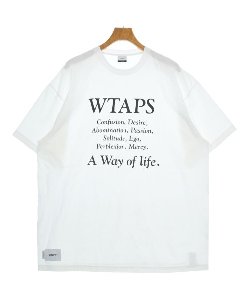 WTAPS（ダブルタップス）Tシャツ・カットソー 白 サイズ:04(XXL位