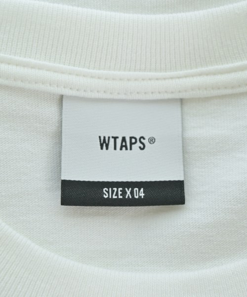 WTAPS（ダブルタップス）Tシャツ・カットソー 白 サイズ:04(XXL位) メンズ/2200707799278