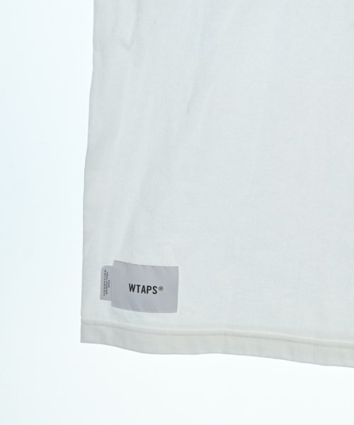 WTAPS（ダブルタップス）Tシャツ・カットソー 白 サイズ:04(XXL位) メンズ/2200707799278