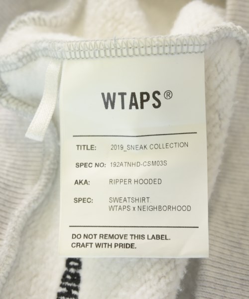 WTAPS（ダブルタップス）パーカー グレー サイズ:2(M位) メンズ/2200710343024