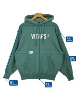 WTAPS（ダブルタップス）パーカー 緑 サイズ:2(M位) メンズ/2200710343031