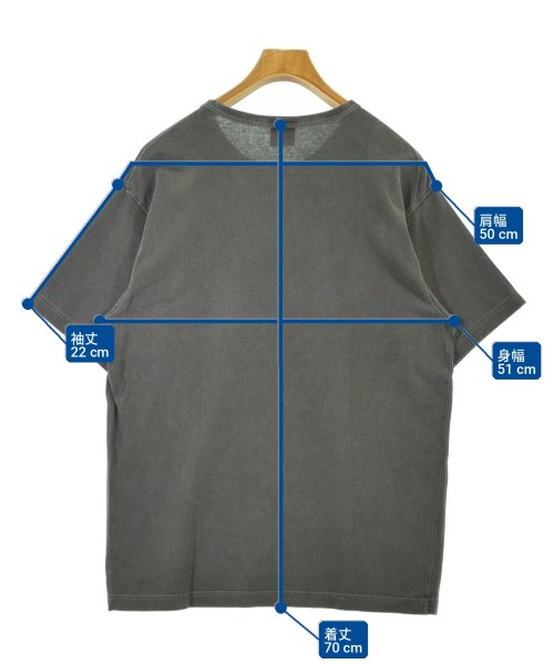 WTAPS（ダブルタップス）Tシャツ・カットソー グレー サイズ:1(S位) メンズ/2200710343079
