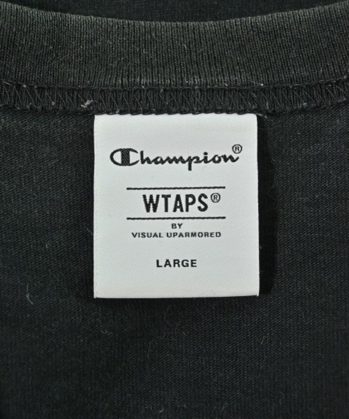 WTAPS（ダブルタップス）Tシャツ・カットソー 黒 サイズ:L メンズ/2200662571018