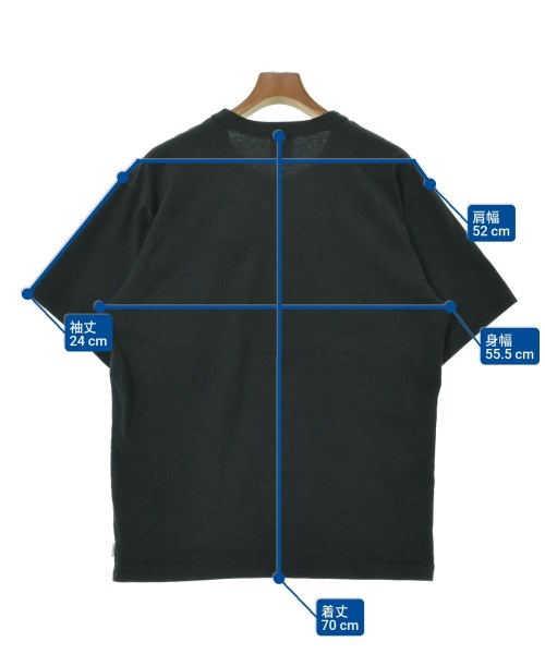 WTAPS（ダブルタップス）Tシャツ・カットソー 黒 サイズ:L メンズ/2200662571018