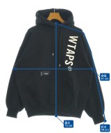 WTAPS（ダブルタップス）パーカー 黒 サイズ:3(L位) メンズ/2200663361038