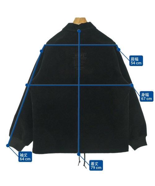 WTAPS（ダブルタップス）ブルゾン 黒 サイズ:04(XL位) メンズ/2200659625014