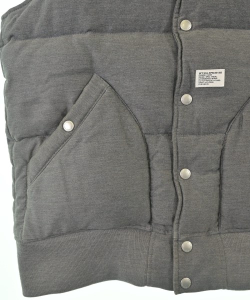 WTAPS（ダブルタップス）ダウンジャケット/ダウンベスト グレー サイズ:M メンズ/2200663345014