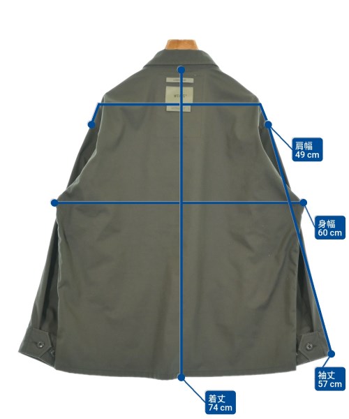 WTAPS（ダブルタップス）ミリタリーブルゾン カーキ サイズ:2(M位) メンズ/2200208668042